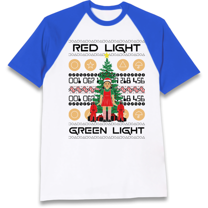 Squid Game Christmas Raglan T Shirt