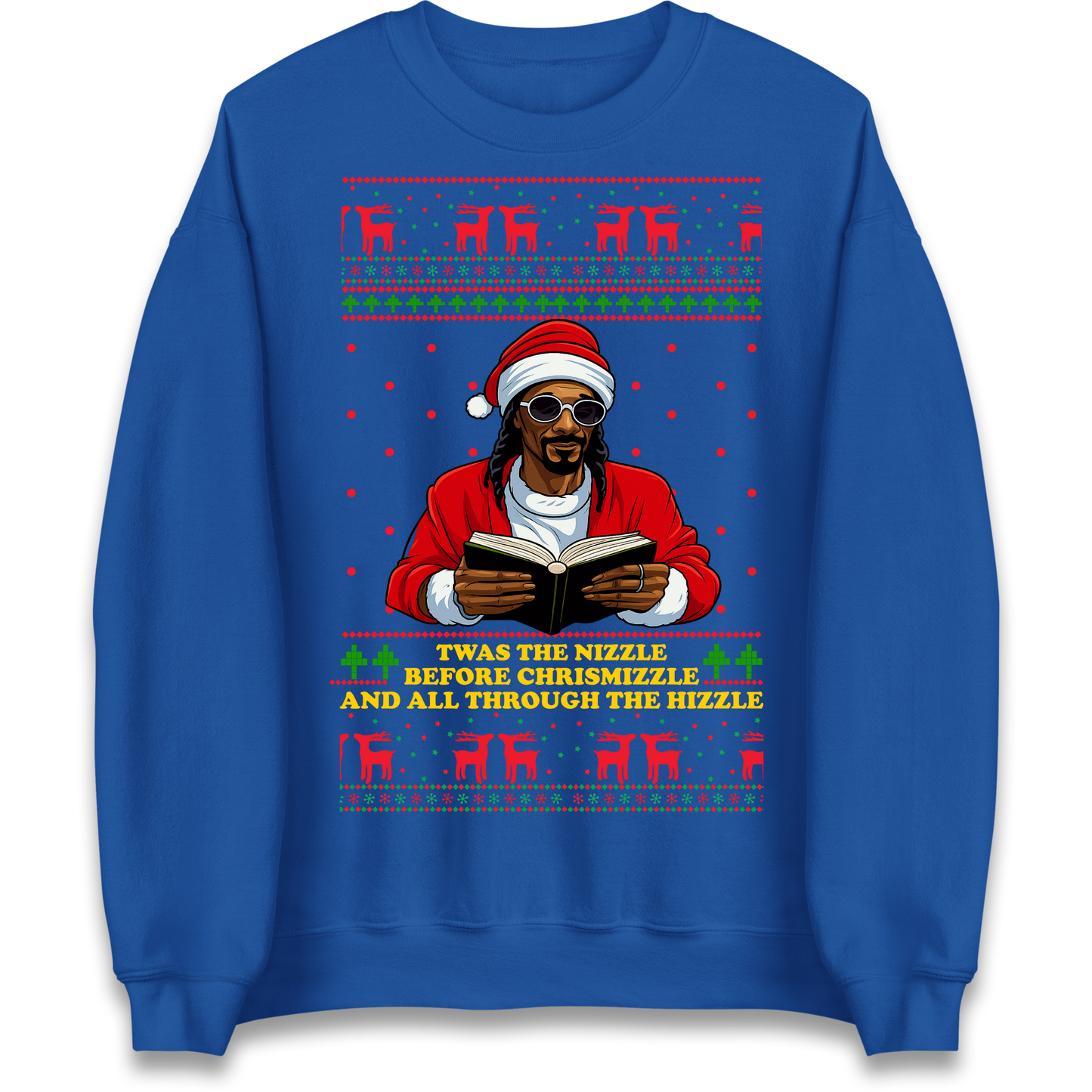 Snoop Dogg Nizzle Christmas Jumper