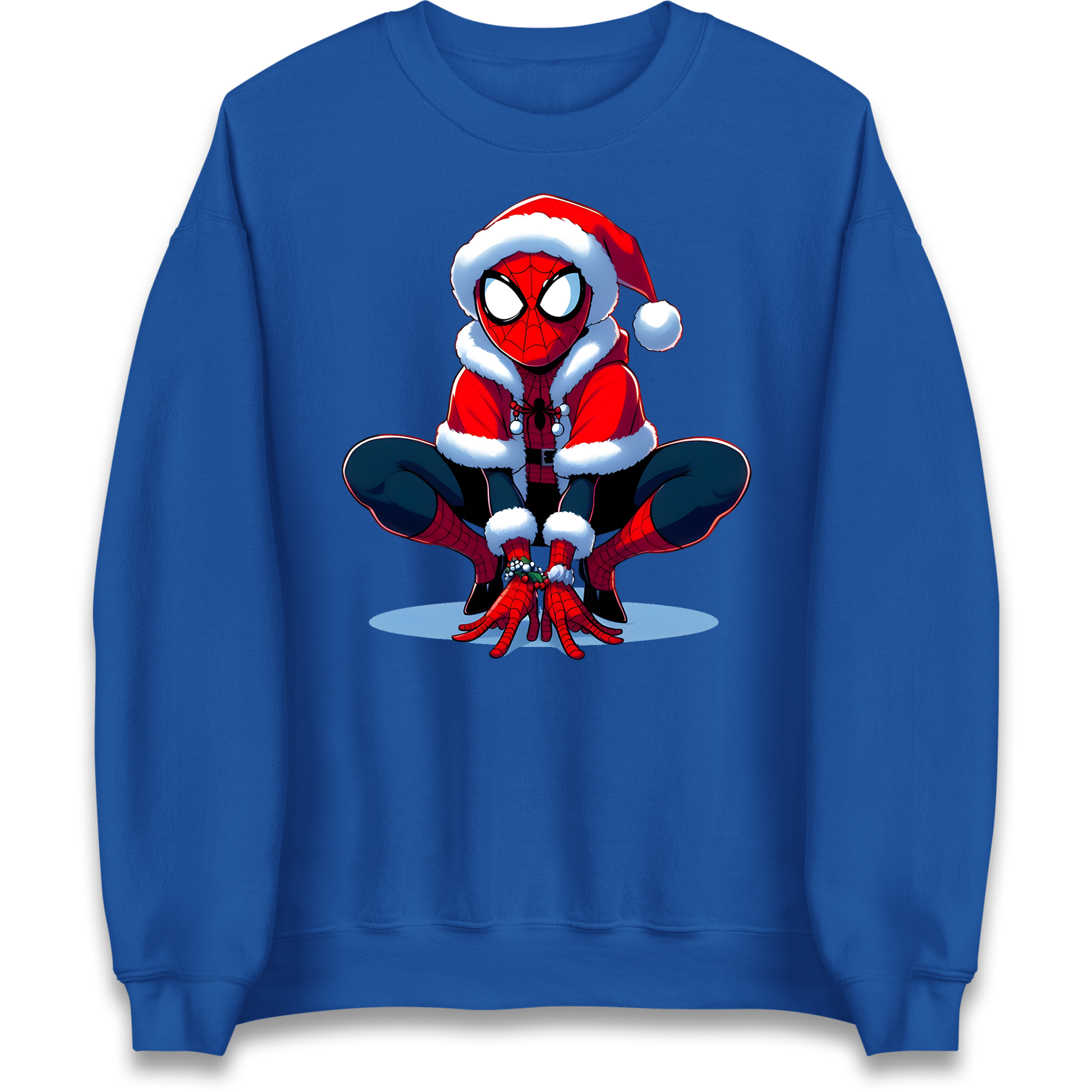 Spiderman Christmas Jumper Adult