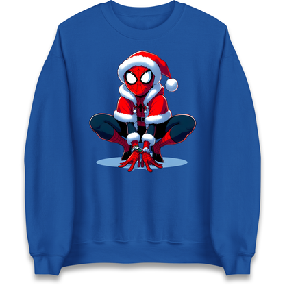 Spiderman Christmas Jumper Adult
