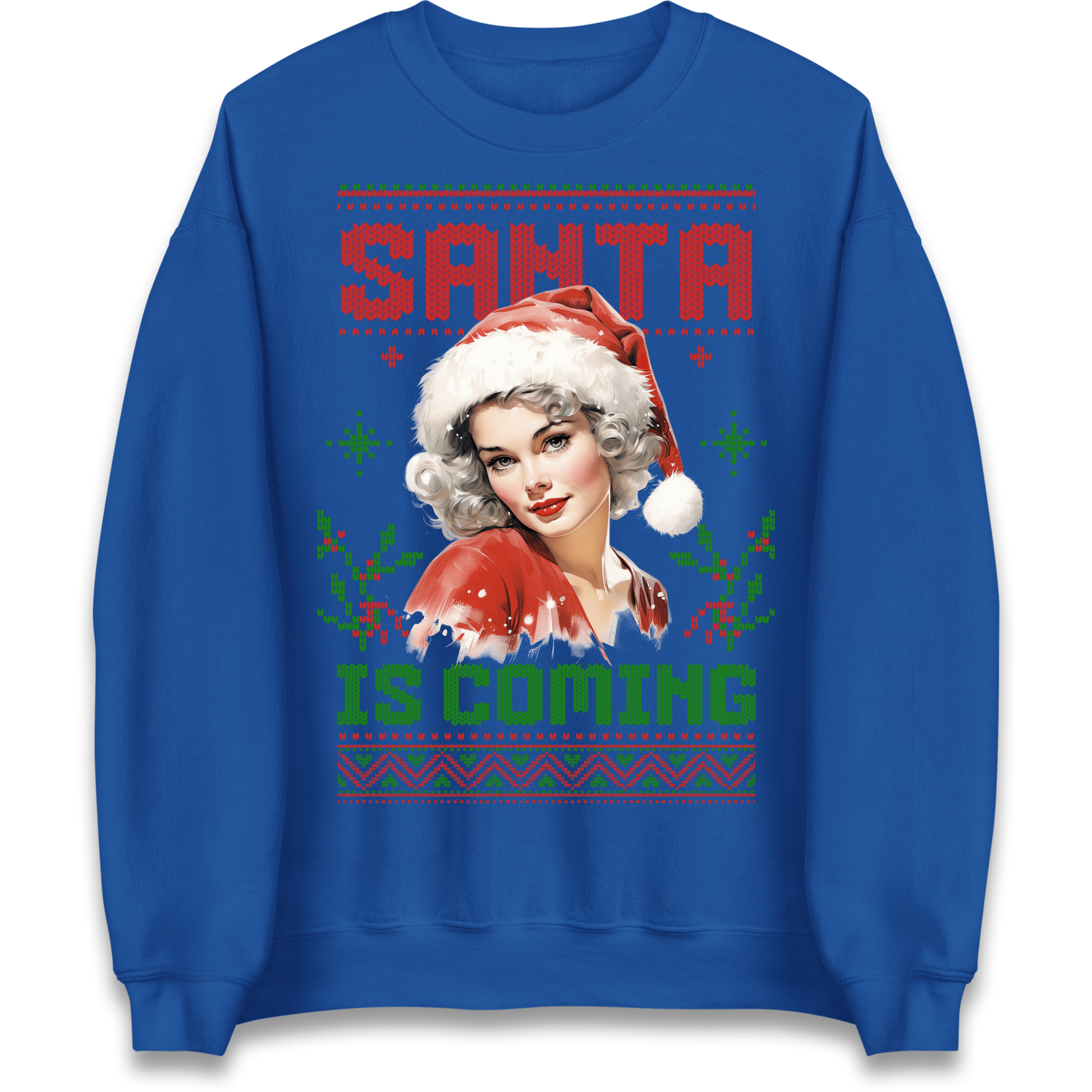 Santa is Coming Christmas Sweatshirt