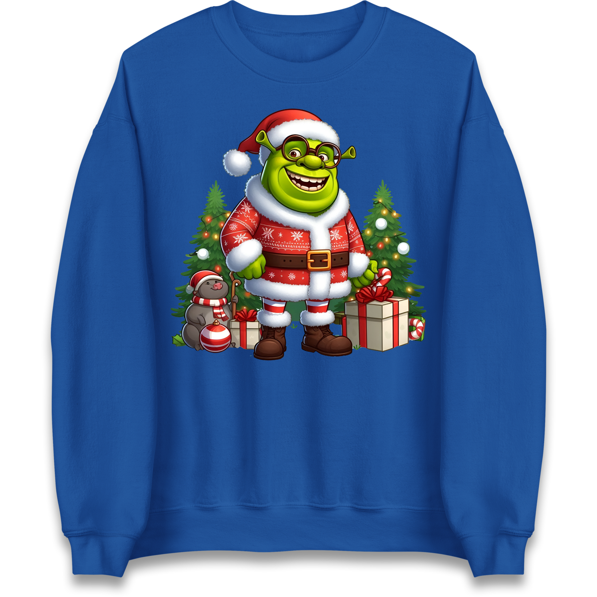 Shrek Santa Claus Presents Sweatshirt