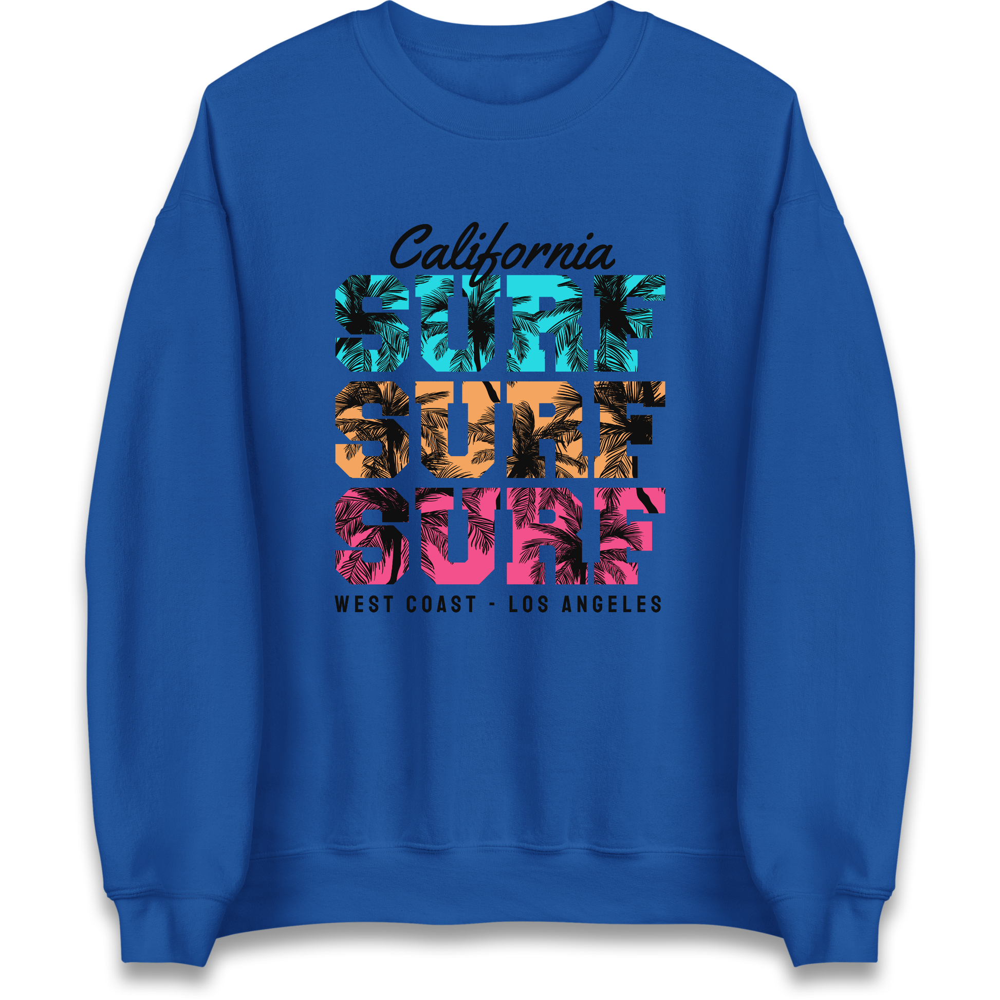 California Surf Surf Surf Sweatshirt