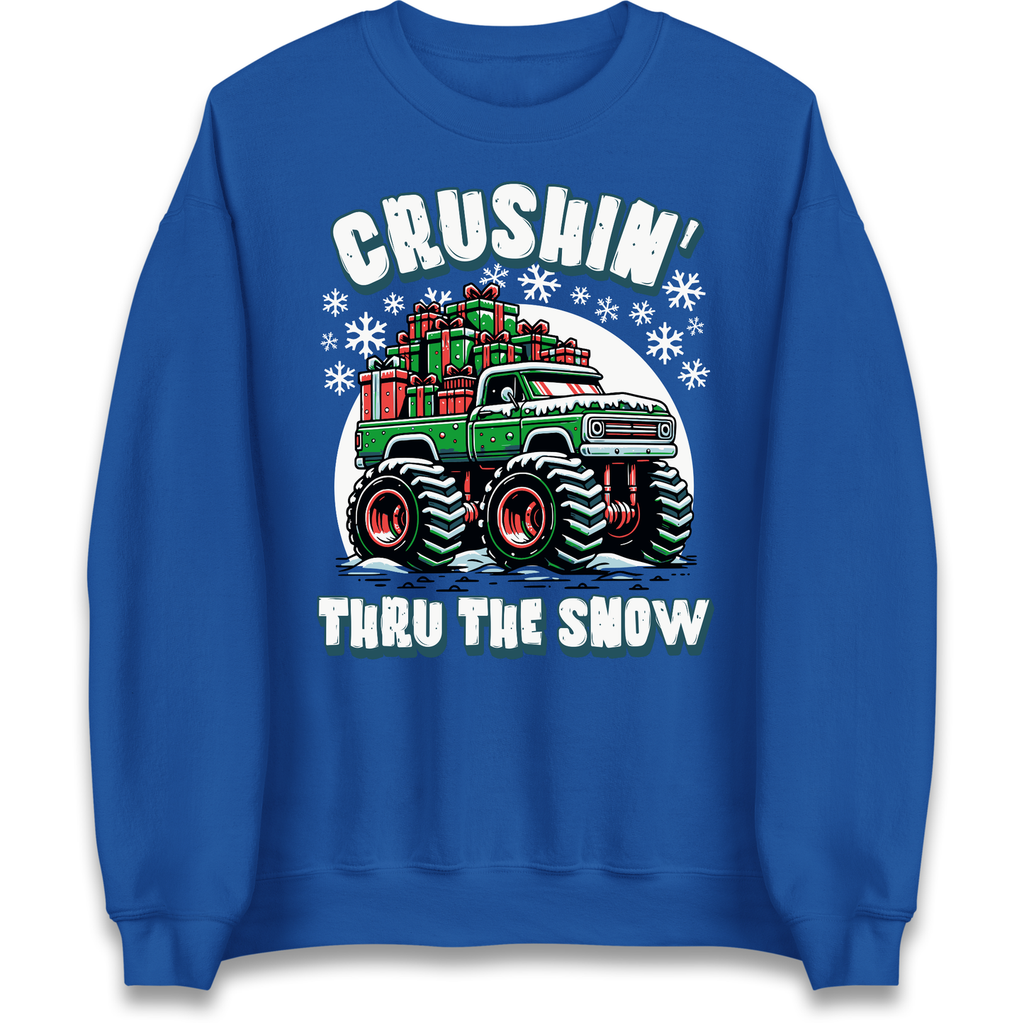 Crushin Thru The Snow Sweatshirt