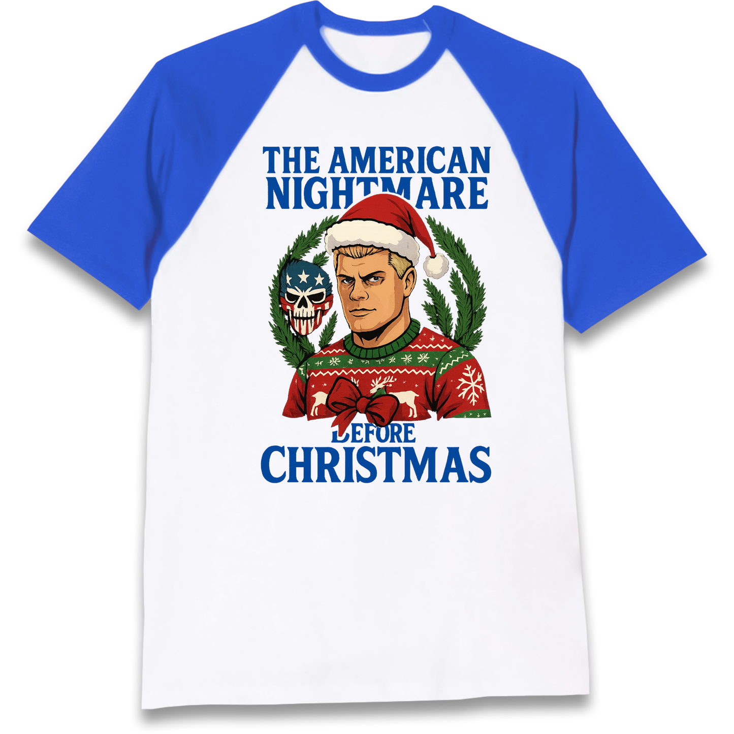 Cody Rhodes Christmas Raglan T Shirt