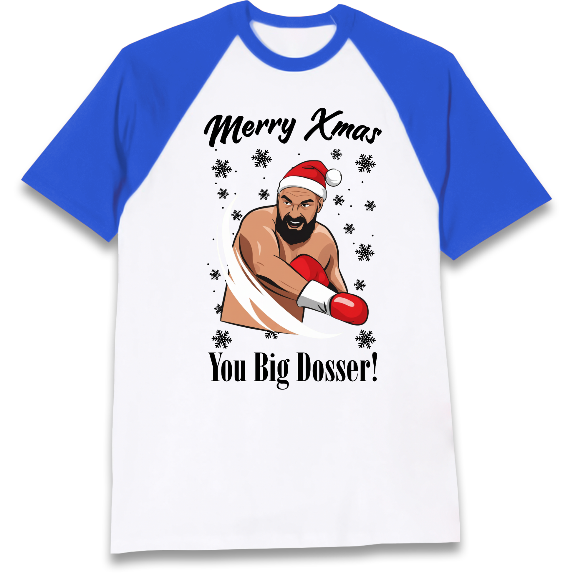 Tyson Fury Christmas Raglan T Shirt