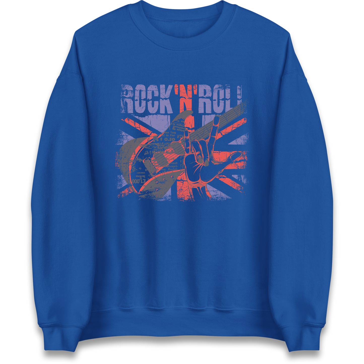Rock N Roll Union Jack Sweatshirt