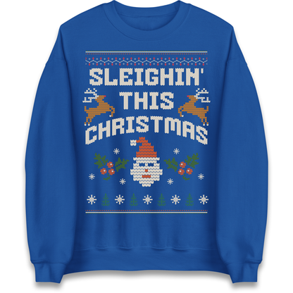 Sleighin This Christmas Christmas Sweatshirt