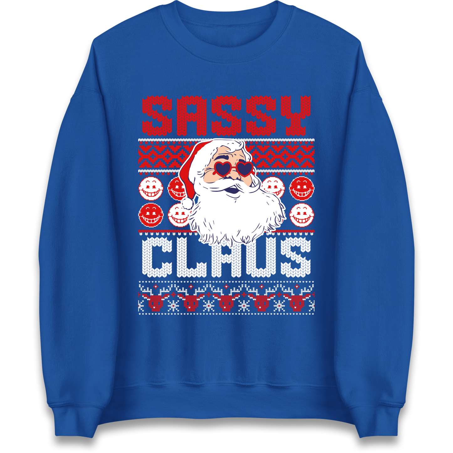 Sassy Claus Santa Christmas Sweatshirt