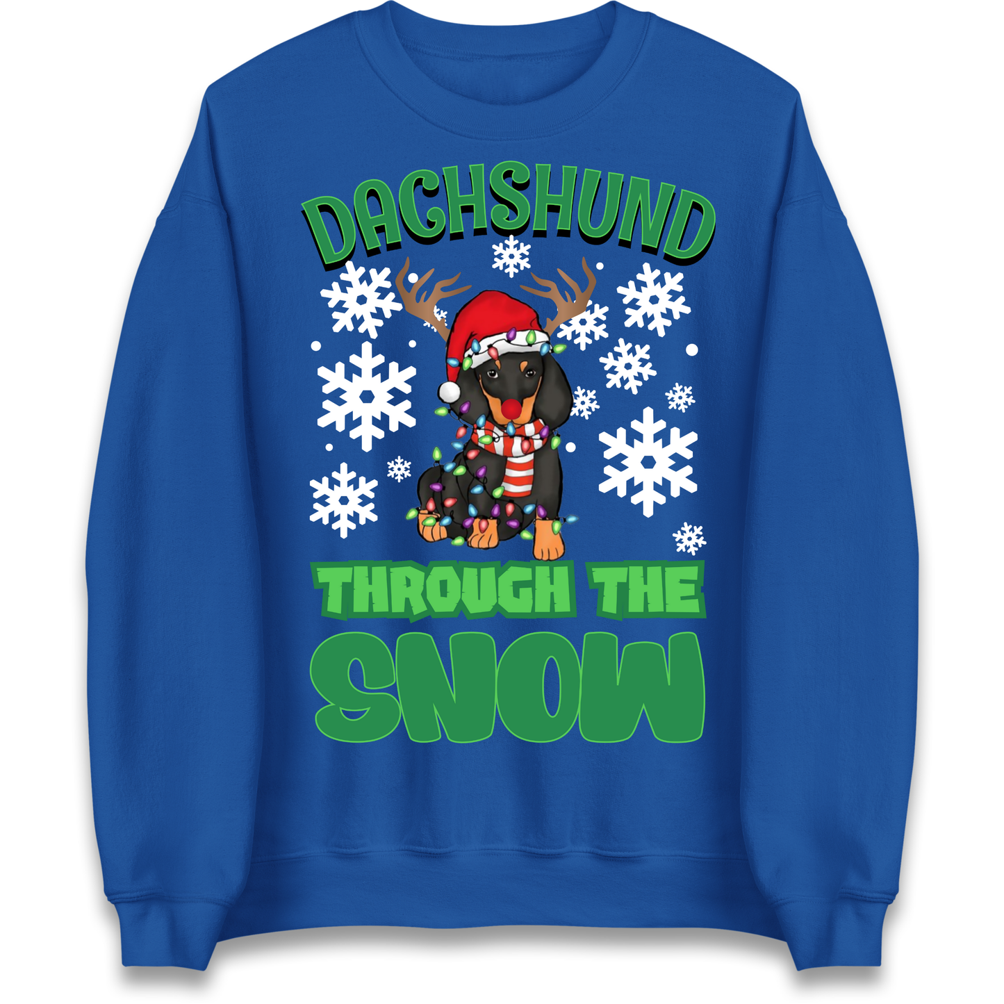 Dachshund Dog Christmas Jumper