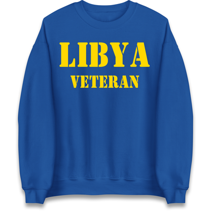Libya Veteran Sweatshirt