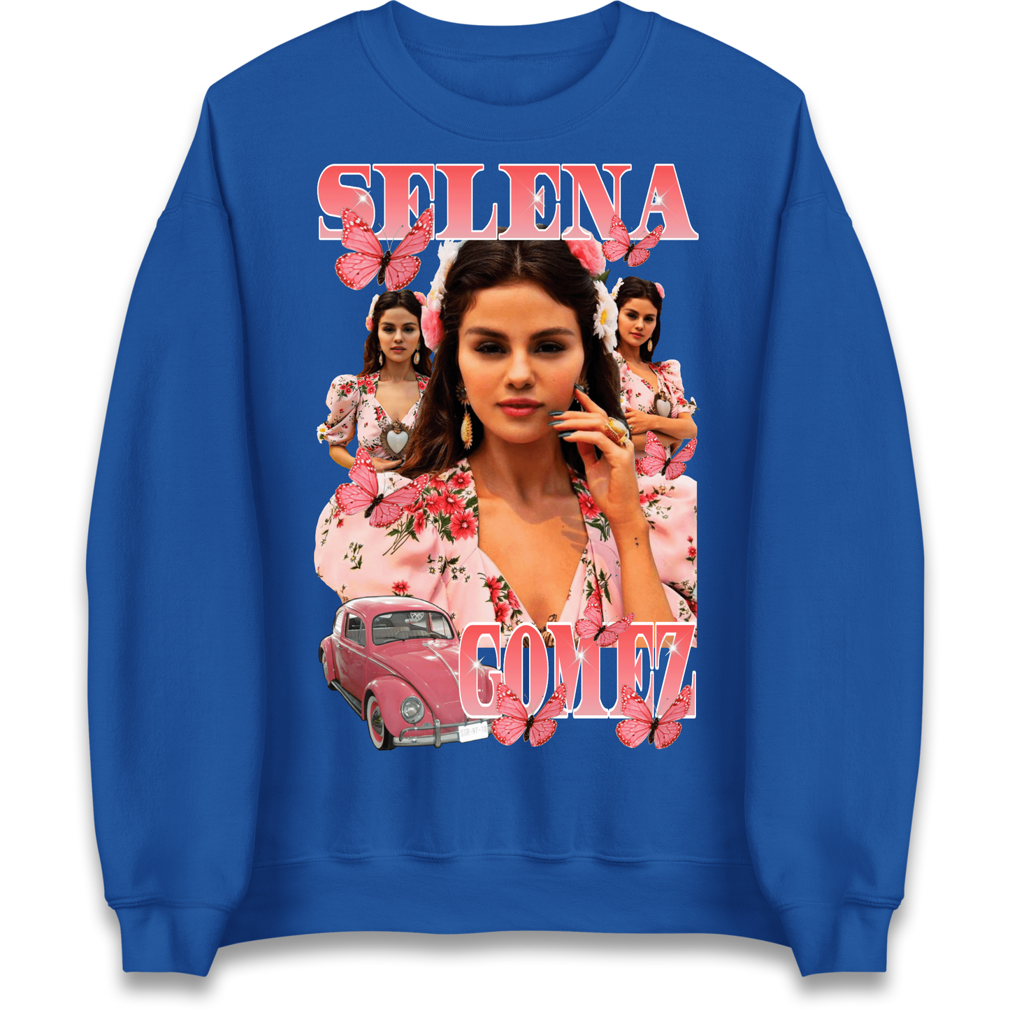 Selena Gomez Pink Sweatshirt