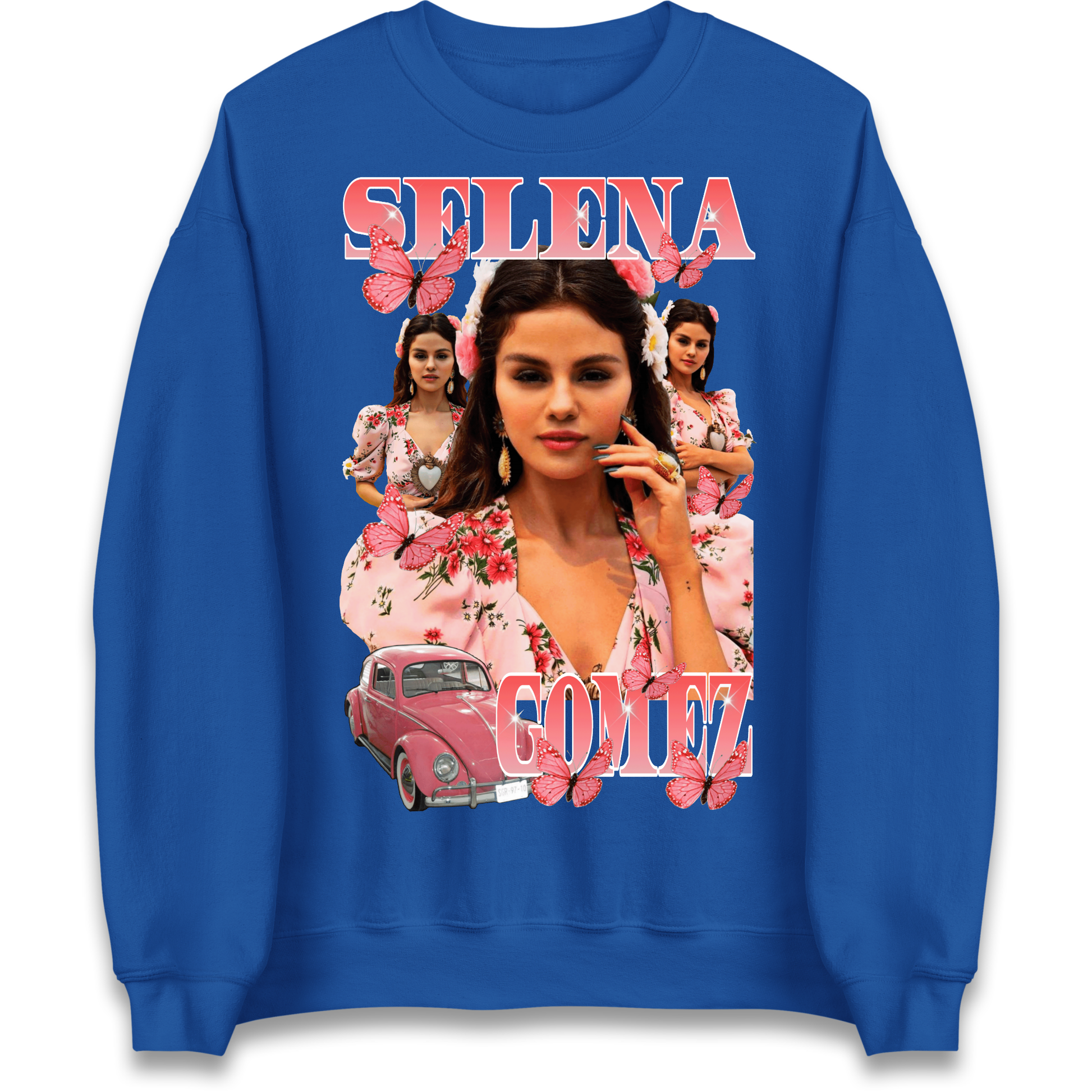 Selena Gomez Pink Sweatshirt