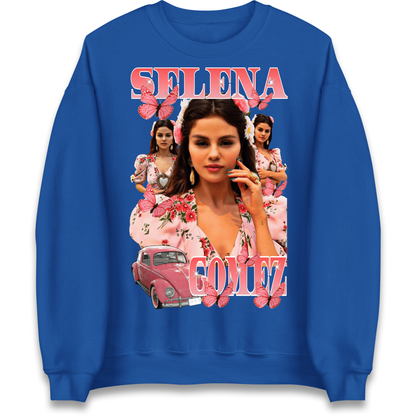 Selena Gomez Pink Sweatshirt