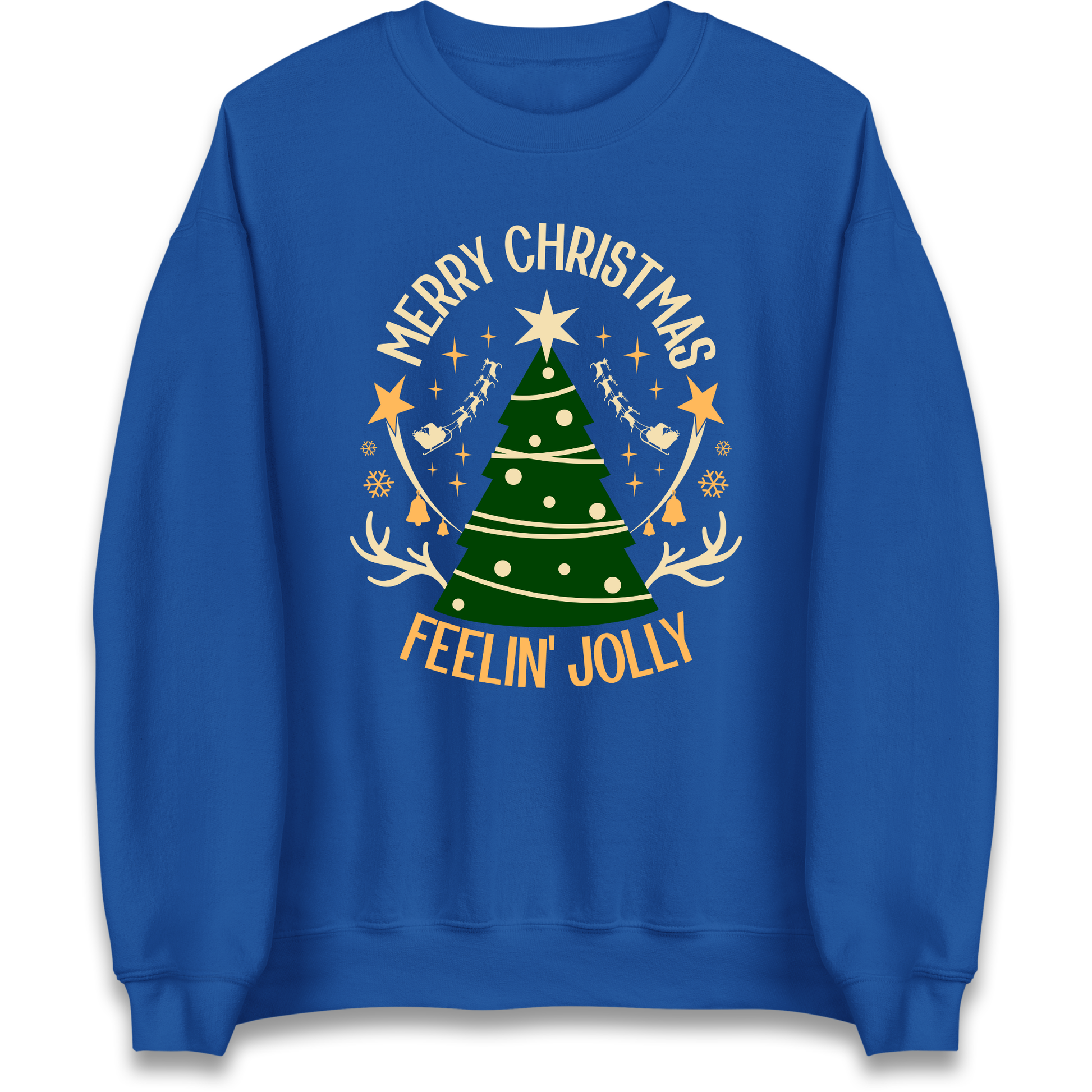 Merry Christmas Feeling Jolly Christmas Sweatshirt