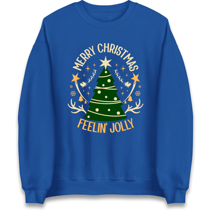Merry Christmas Feeling Jolly Christmas Sweatshirt