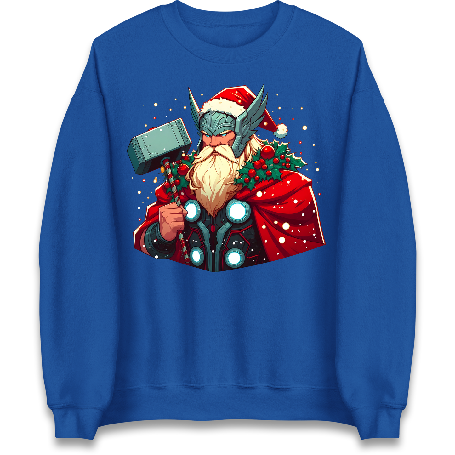 Viking Thor Santa Sweatshirt