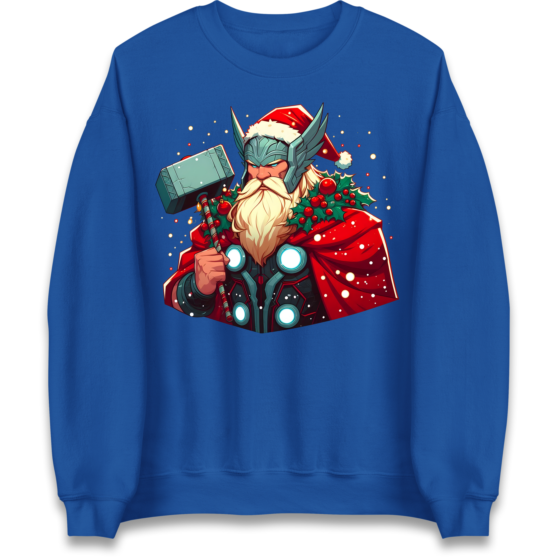 Viking Thor Santa Sweatshirt