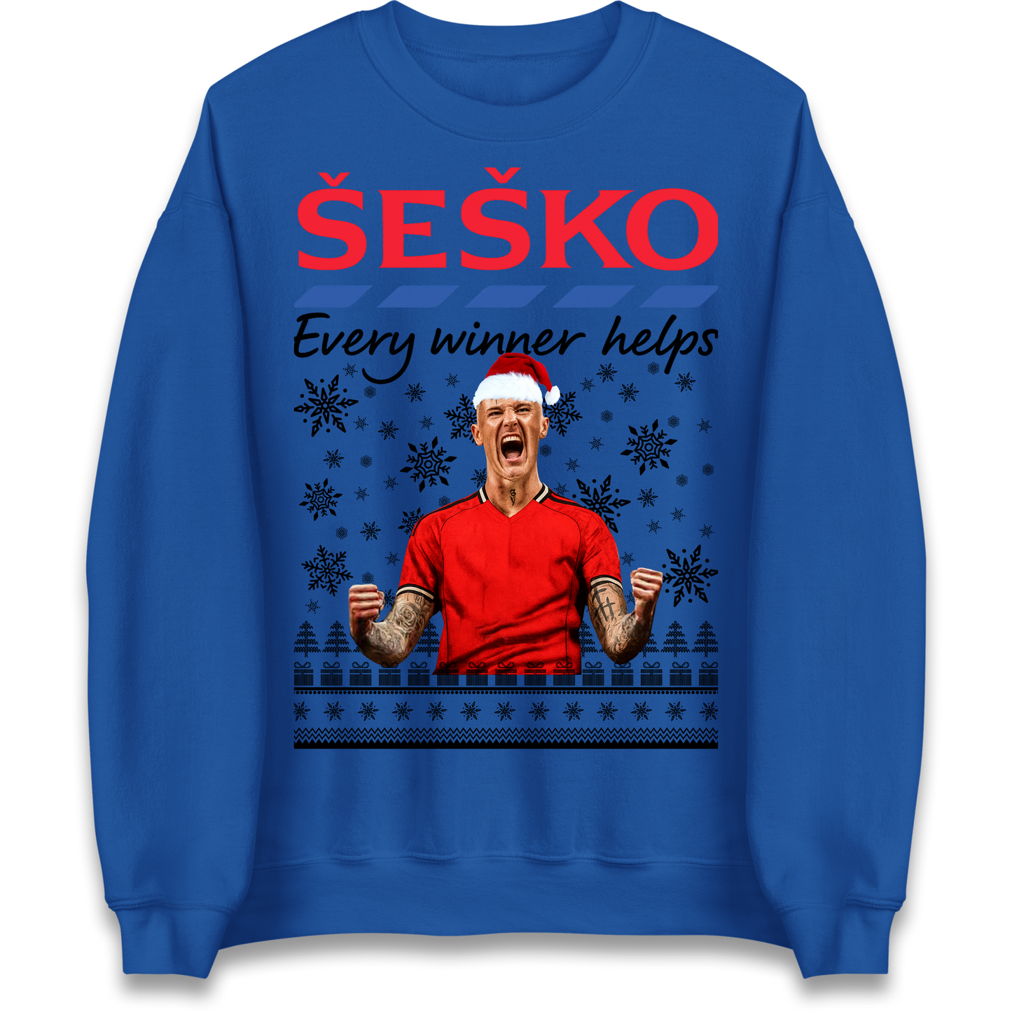 Benjamin Sesko Christmas Sweatshirt
