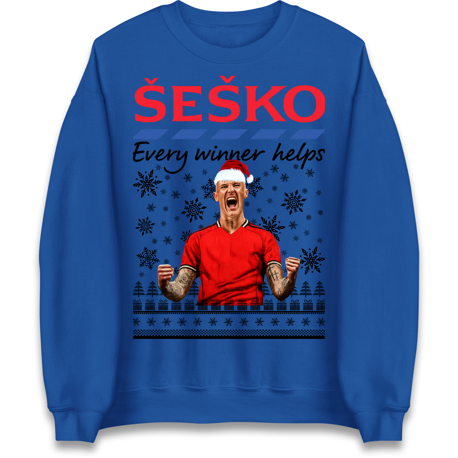 Benjamin Sesko Christmas Sweatshirt