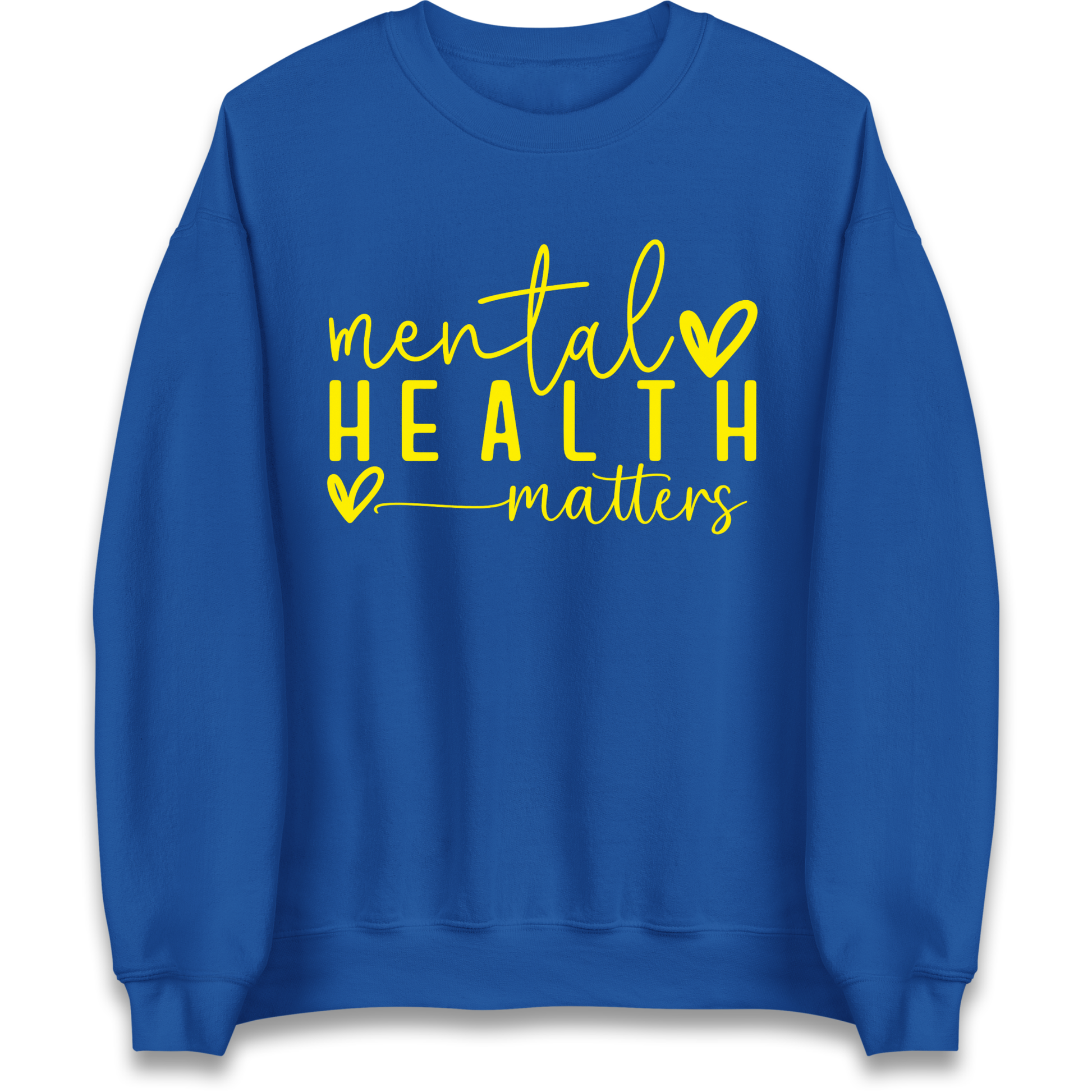 Yellow Mental Health Sweatshirt