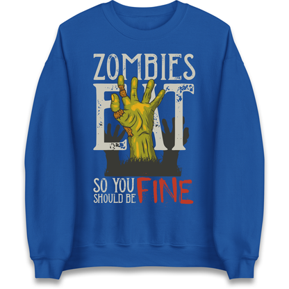 Zombies Eat Sweatshirt