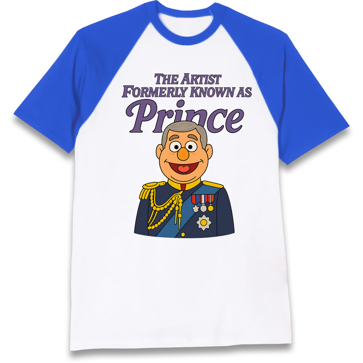 Prince Andrew Raglan T Shirt