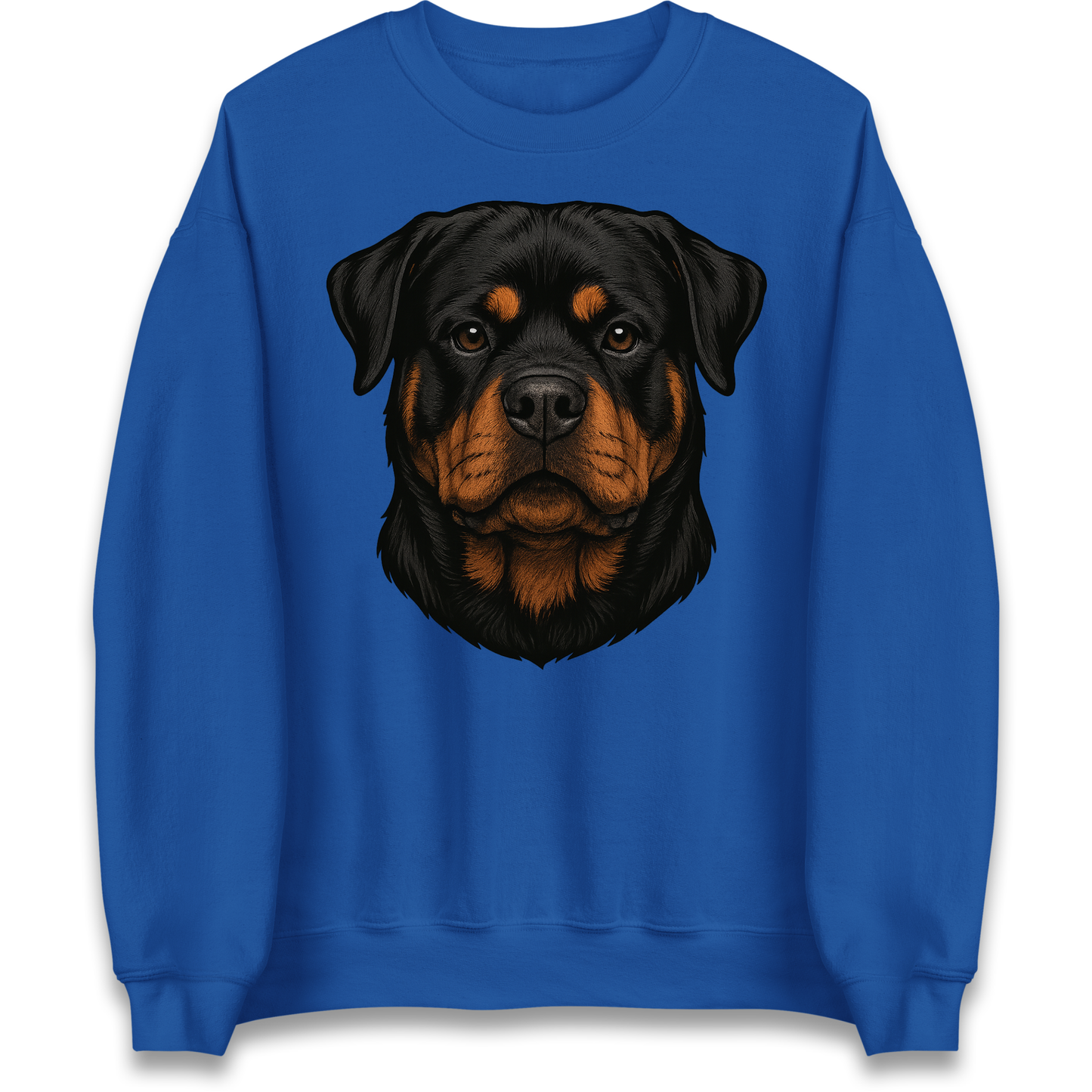Rottweiler Face Sweatshirt