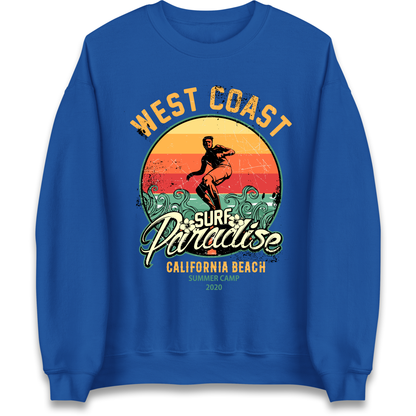 West Coast Surf Paradise Sweatshirt