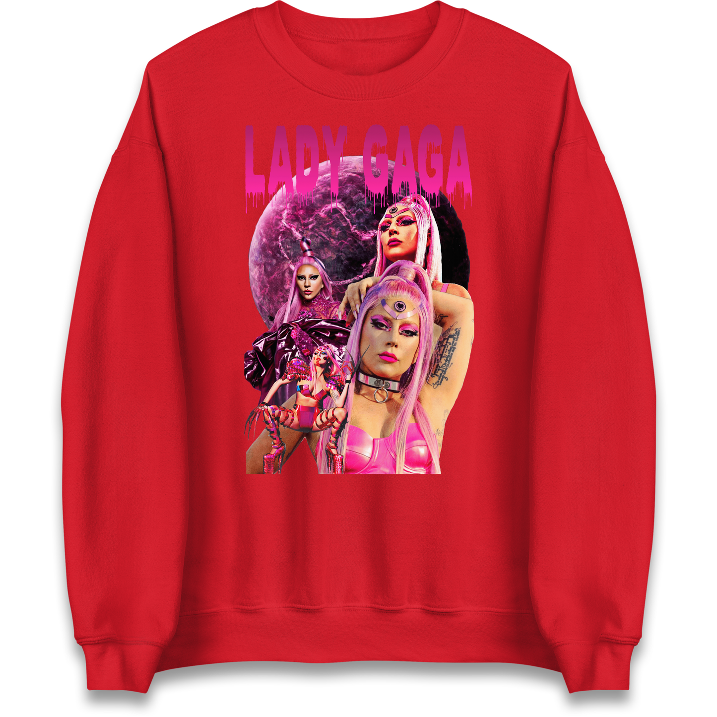 Lady GaGa Pink Sweatshirt