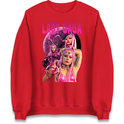 Lady GaGa Pink Sweatshirt
