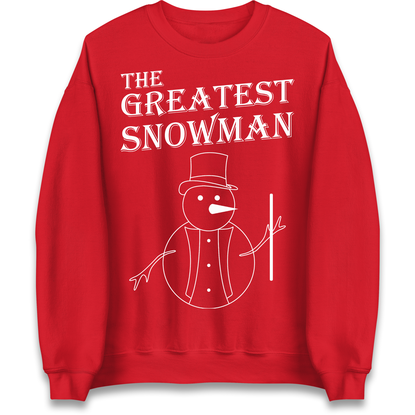 The Greatest Snowman Christmas Sweatshirt