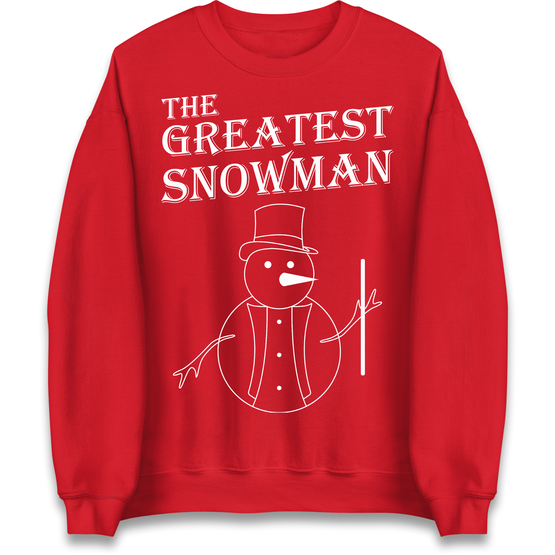 The Greatest Snowman Christmas Sweatshirt