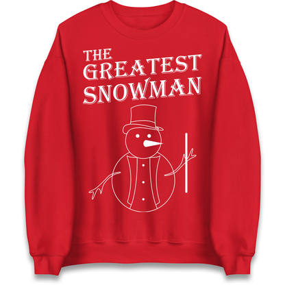 The Greatest Snowman Christmas Sweatshirt