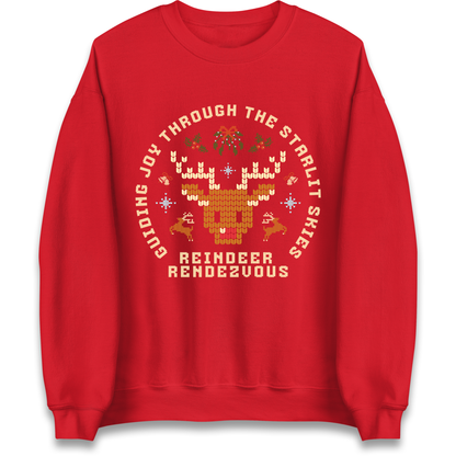 Reindeer Rendezvous Christmas Sweatshirt