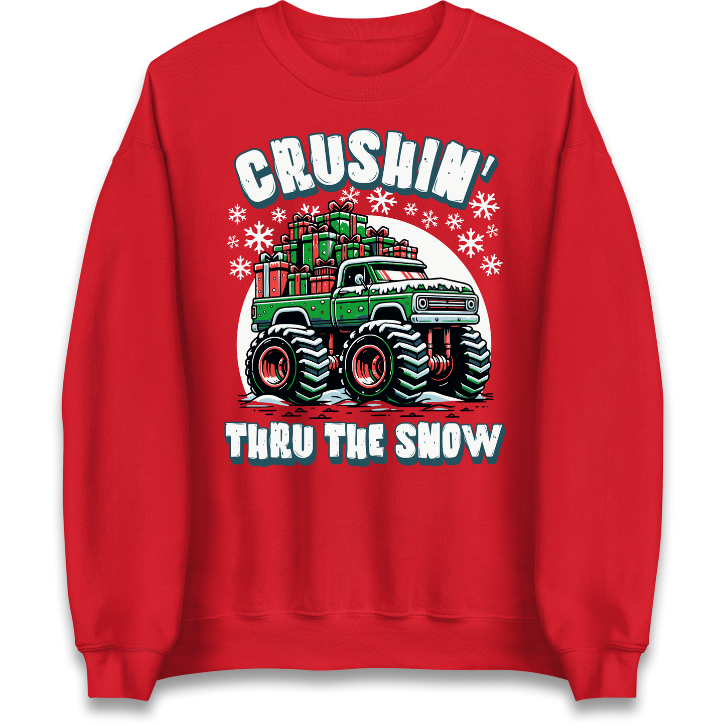 Crushin Thru The Snow Sweatshirt
