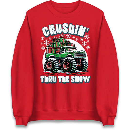 Crushin Thru The Snow Sweatshirt