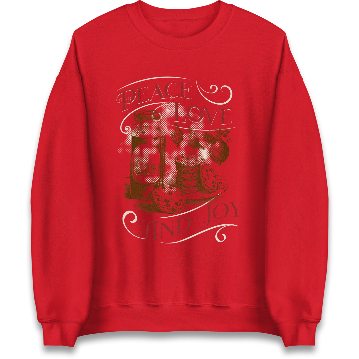 Peace Love And Joy Christmas Sweatshirt