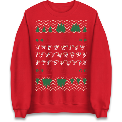 stranger things christmas jumper Jumper