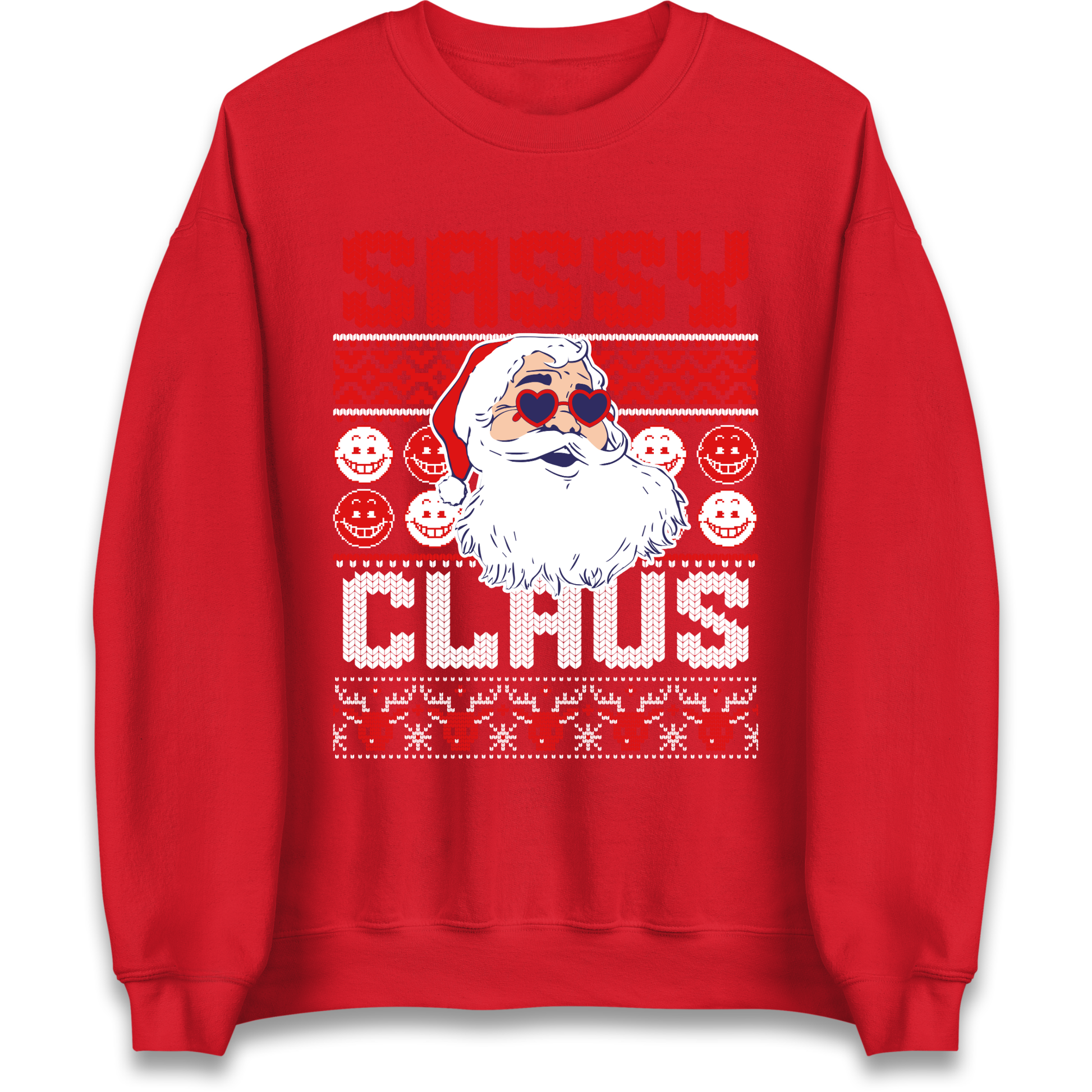 Sassy Claus Santa Christmas Sweatshirt