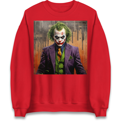 The Joker Painting Sweatshirt