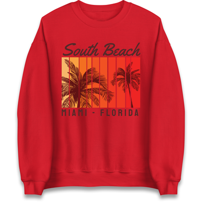 South Beach Miami Florida Sweatshirt