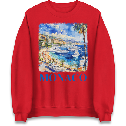 Monaco Painting Sweatshirt