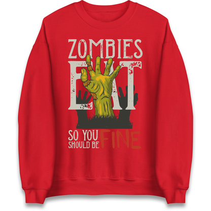 Zombies Eat Sweatshirt