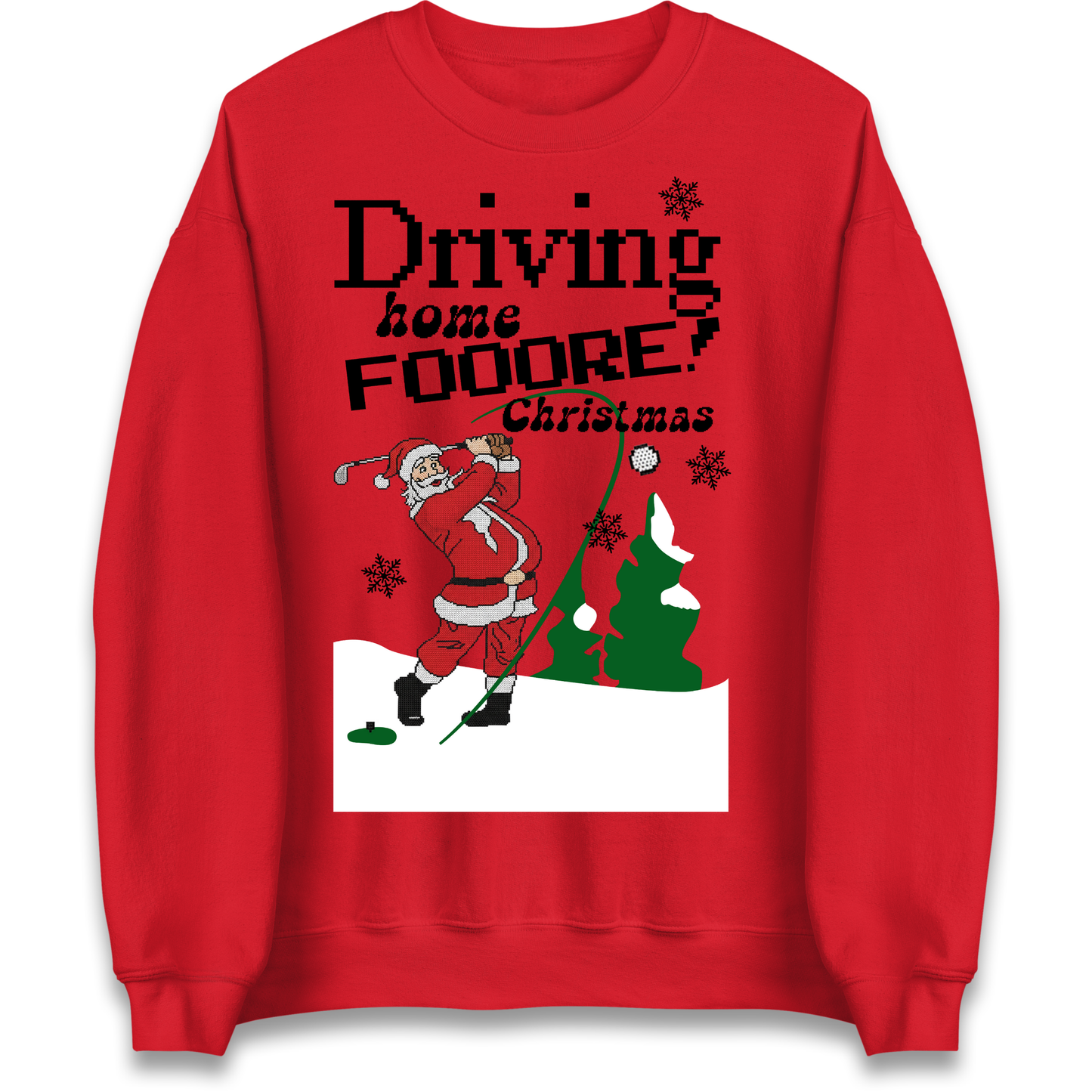 Christmas Golf Sweatshirt