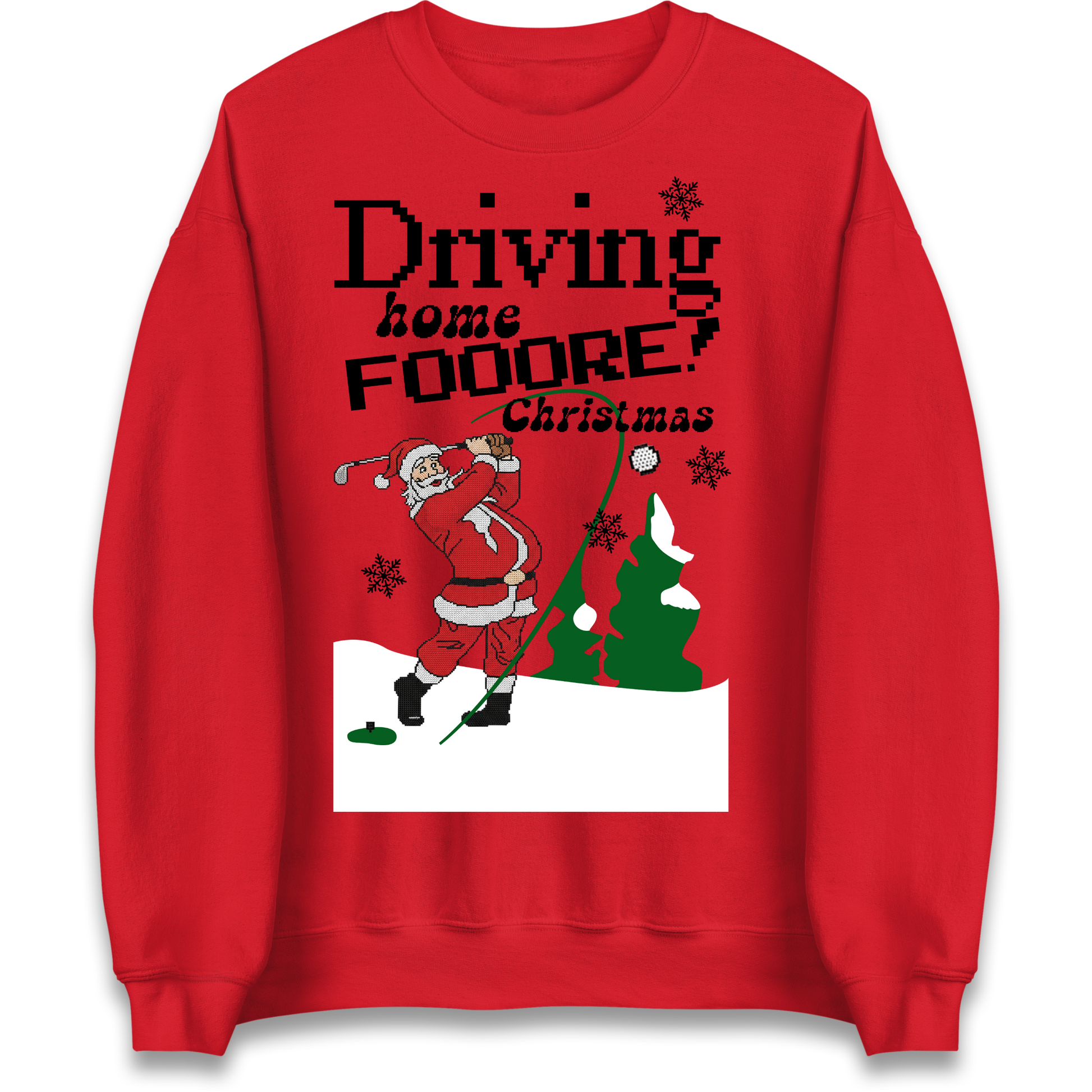 Christmas Golf Sweatshirt