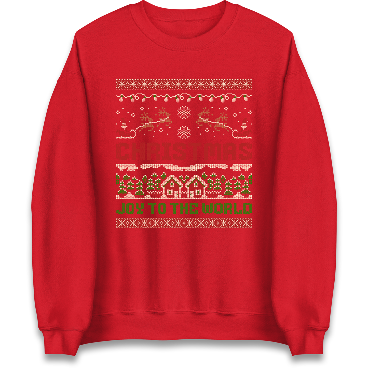 Christmas Joy to the World Christmas Sweatshirt