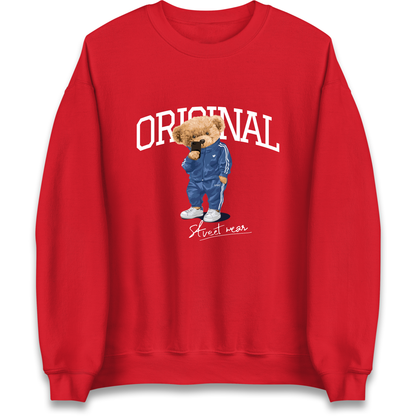 Teddy Bear Original Streetwear Sweatshirt
