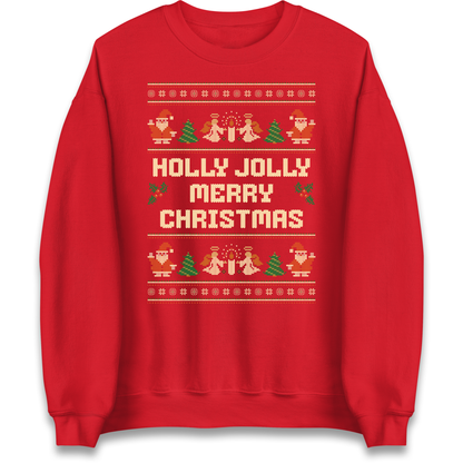 Holly Jolly Merry Christmas Sweatshirt