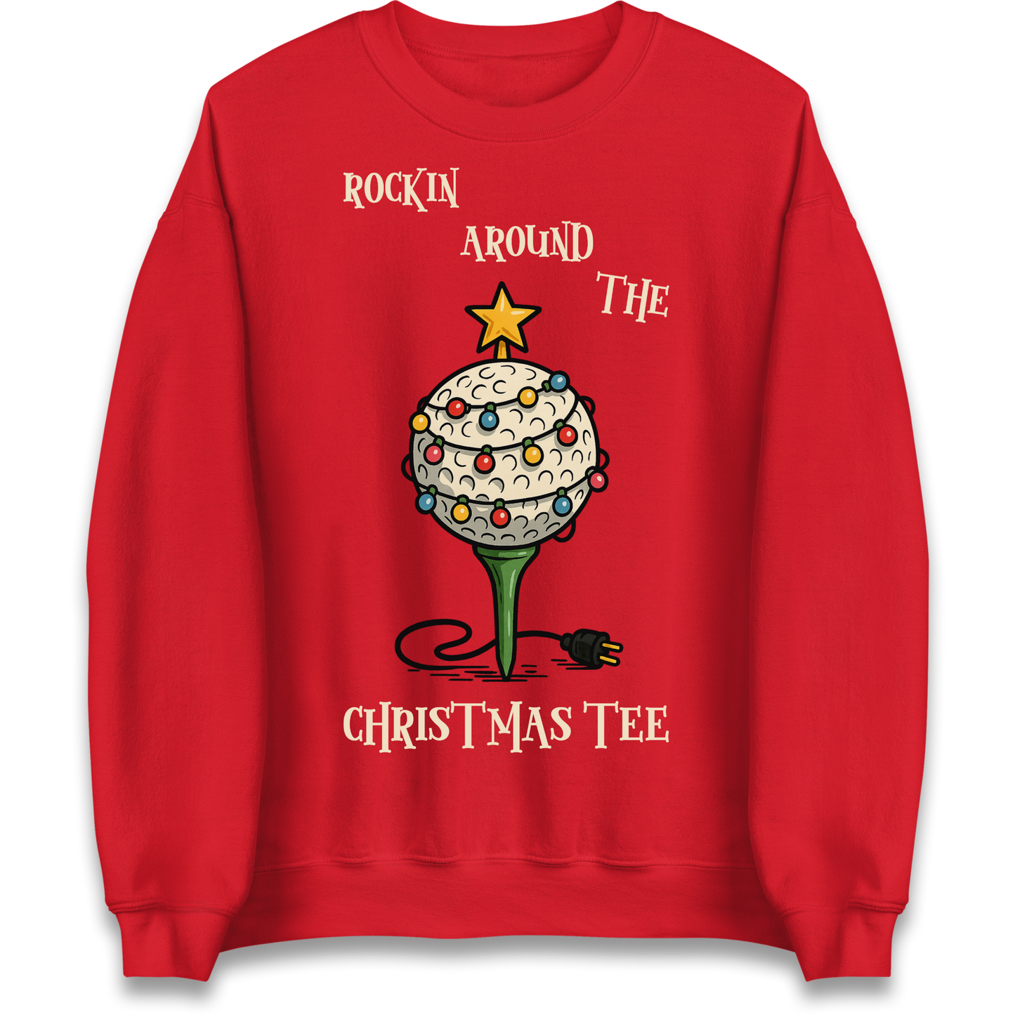 Golf Christmas Sweatshirt